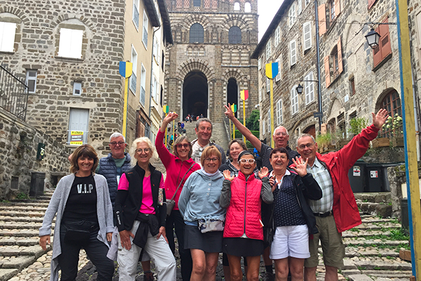 Départ du Puy-en-Velay